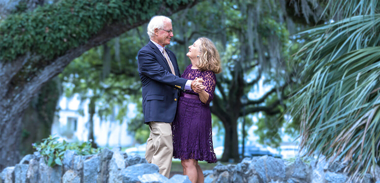 Richard Culbertson and  Susan Leary